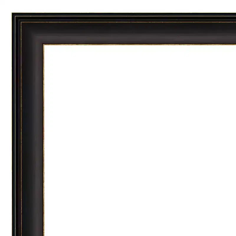 Miroir mural bronze huilé 23" x 29" sans biseau – Rectangle moderne avec quincaillerie de montage