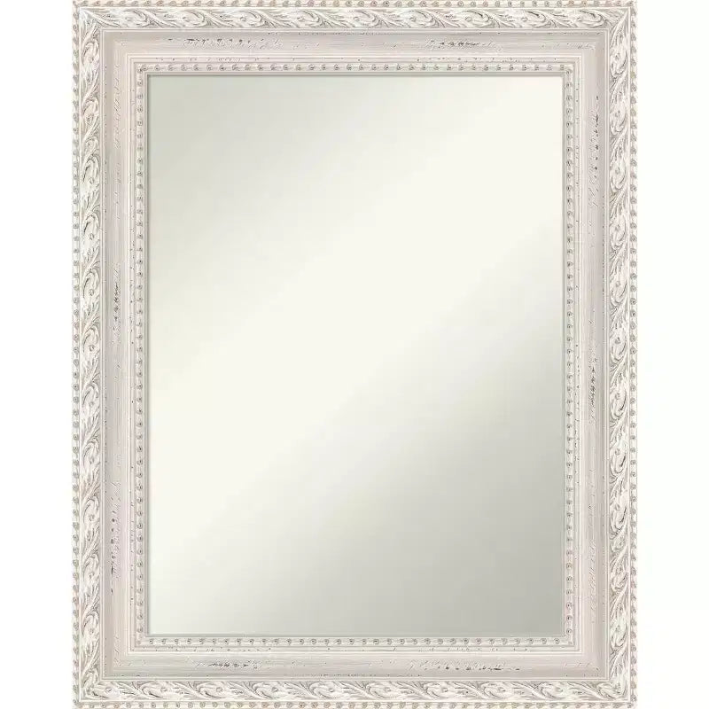 24"x30" Opera Wood Wall Mirror, Modern Rectangle, No Assembly - Amanti Art