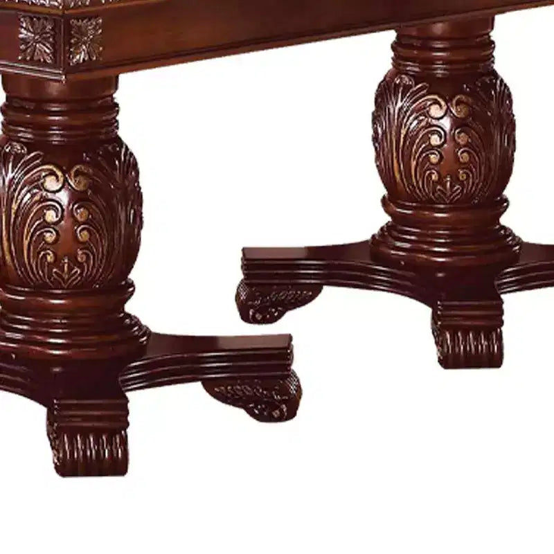 46" Dining Table Cherry Finish