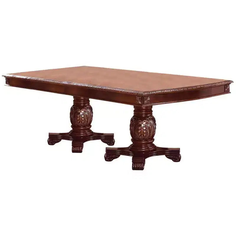 Table à manger 46 po, finition cerisier