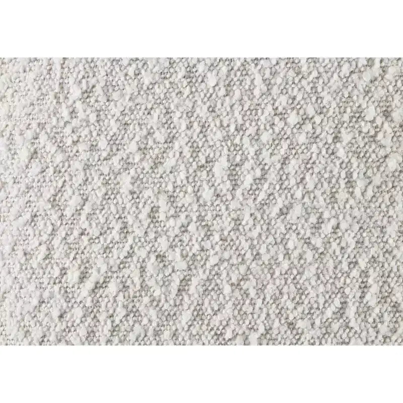 Lit Queen 226 cm – Boucle blanc et finition Noyer