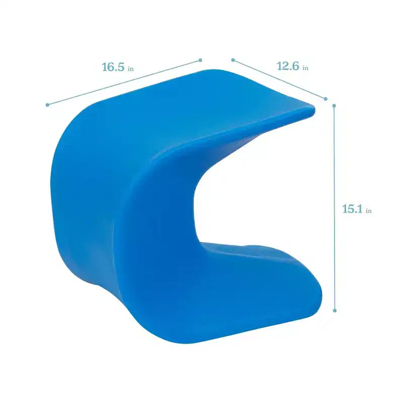 Tabouret Hauteur d'Assise 35,5-38,4 cm, Assise Flexible, Lot de 2