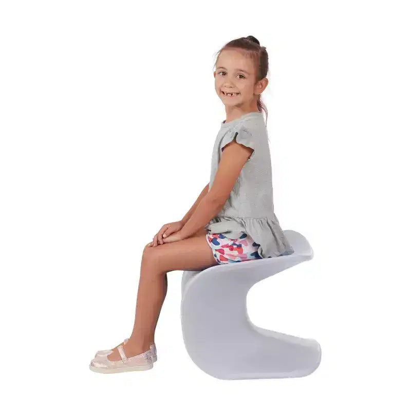 Tabouret Hauteur d'Assise 35,5-38,4 cm, Assise Flexible, Lot de 2