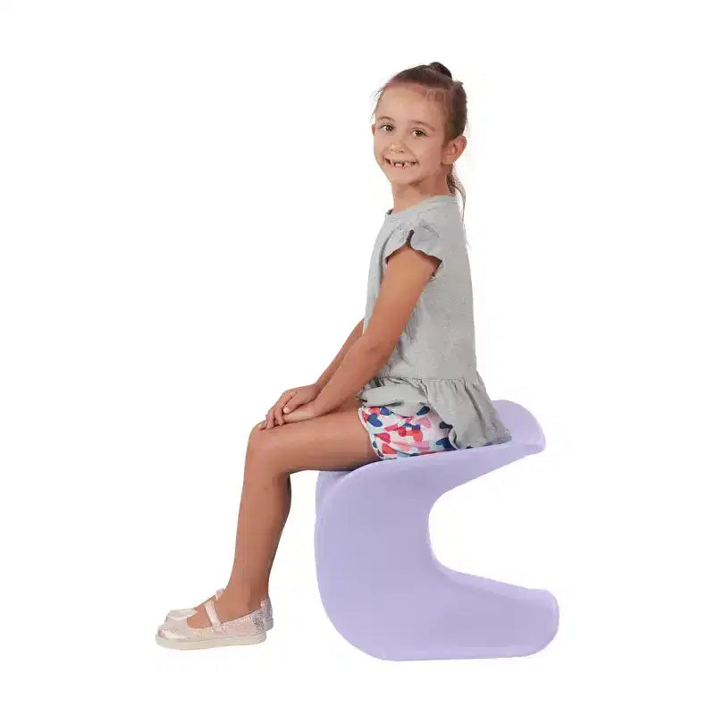 Tabouret Hauteur d'Assise 35,5-38,4 cm, Assise Flexible, Lot de 2
