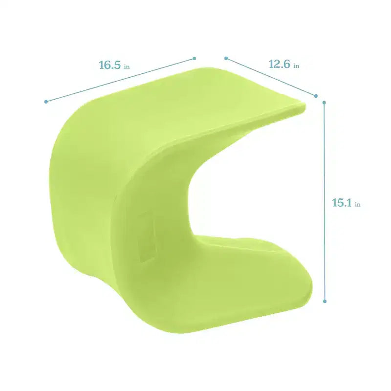 Tabouret Hauteur d'Assise 35,5-38,4 cm, Assise Flexible, Lot de 2