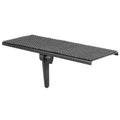 Mount-It! Wall Mounted Above TV Shelf | Adjustable Screen Top Shelf For Cable Box, Streaming Device | 12 in. Wide Anti-Skid Platform | 13.6 Lbs.