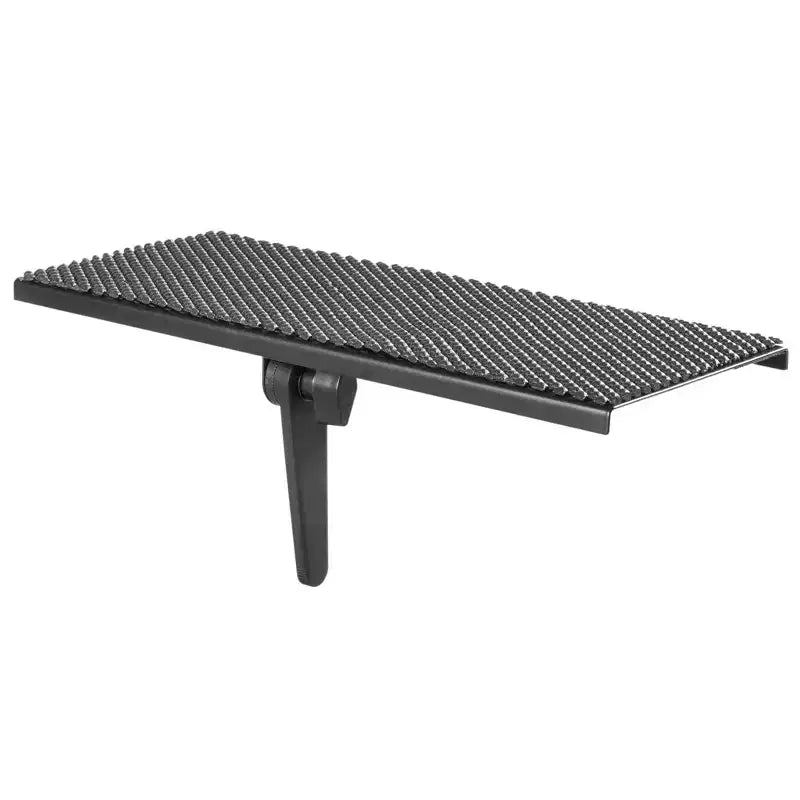 Mount-It! Wall Mounted Above TV Shelf | Adjustable Screen Top Shelf For Cable Box, Streaming Device | 12 in. Wide Anti-Skid Platform | 13.6 Lbs.
