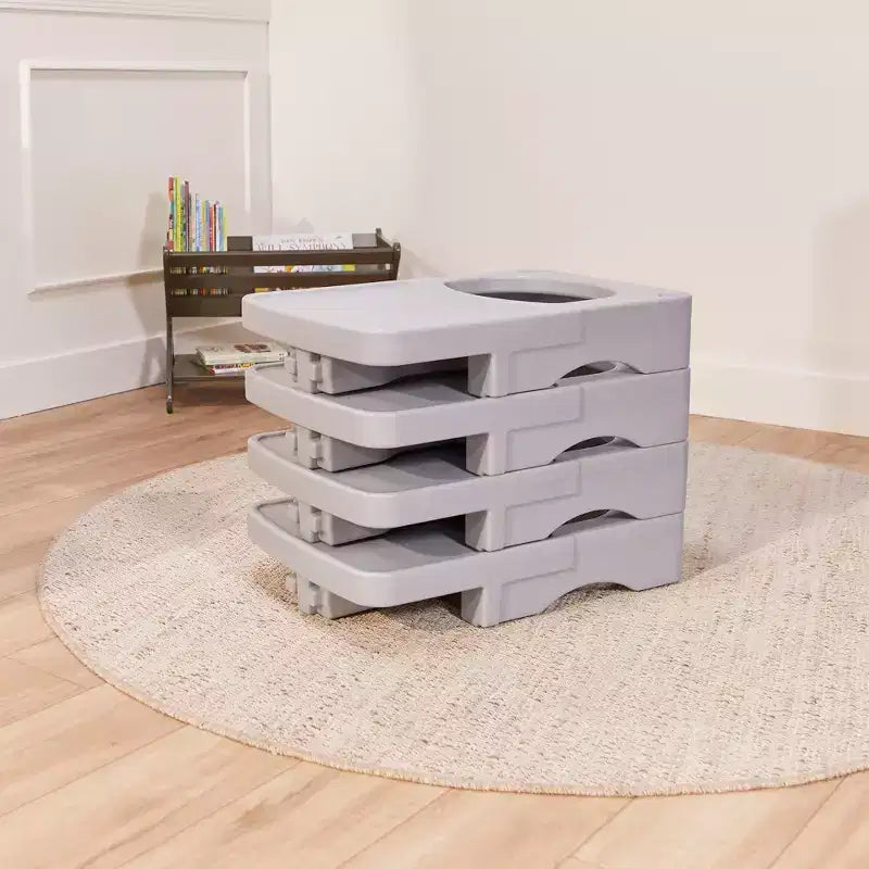Desk Attachment for Cube Chair, Children's Furniture, Light Grey
