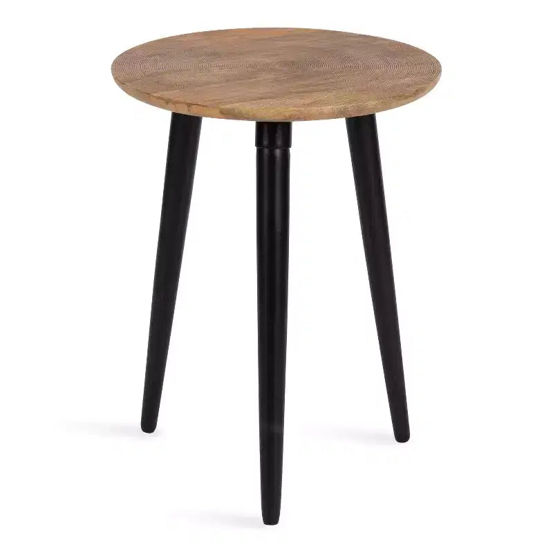 Round Side Table with Tripod Legs