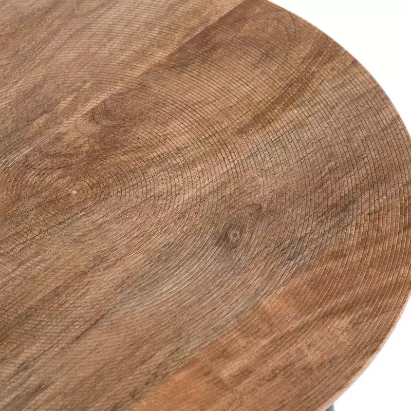 Round Side Table with Tripod Legs