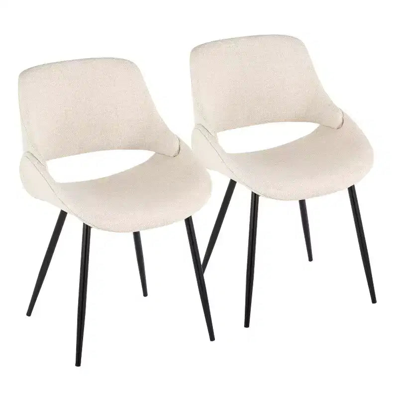 Lot de 2 chaises de salle à manger