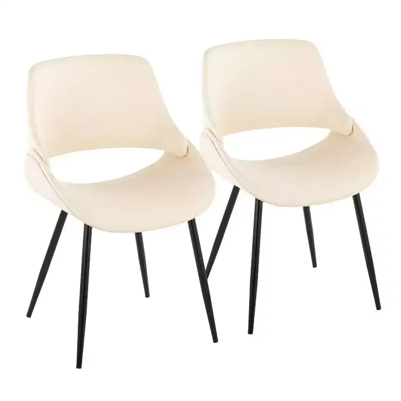 Lot de 2 chaises de salle à manger