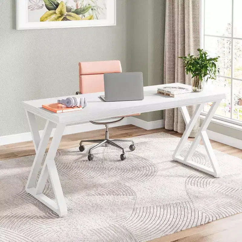 Bureau d'ordinateur de 140 cm