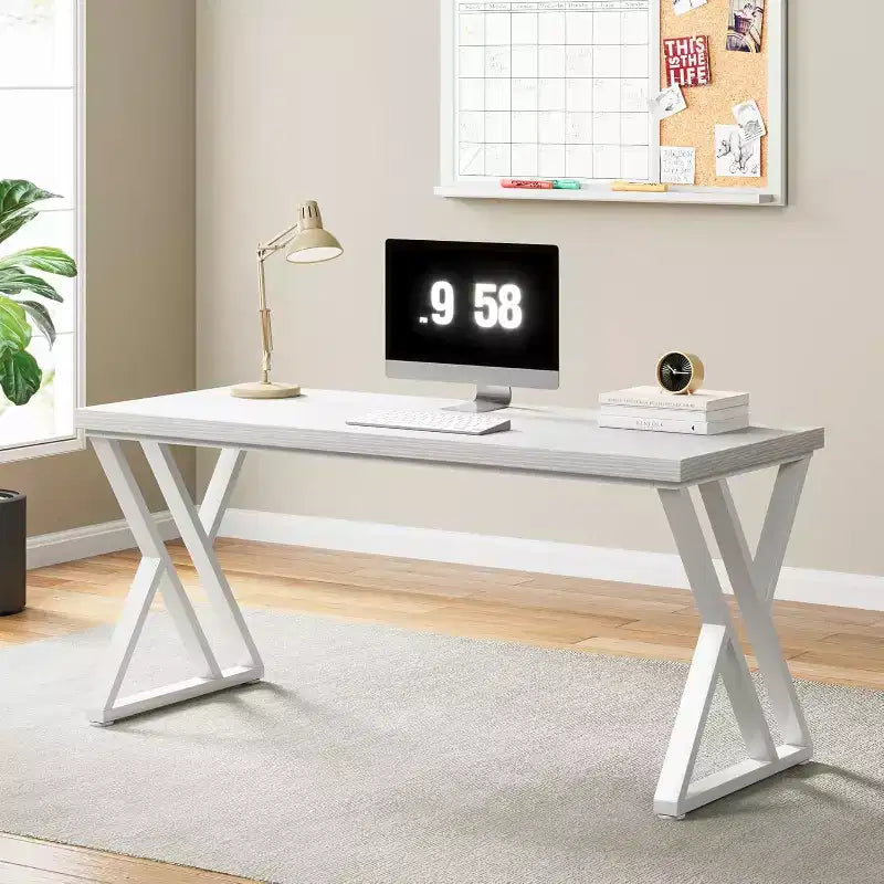 Bureau d'ordinateur de 140 cm