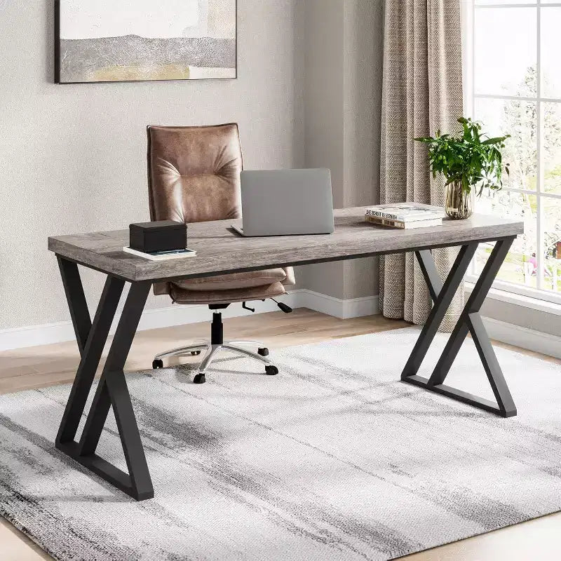 55.12" Writing Computer Desk