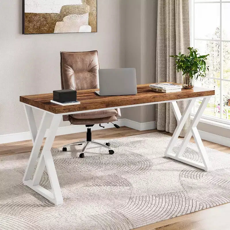 Bureau d'ordinateur de 140 cm