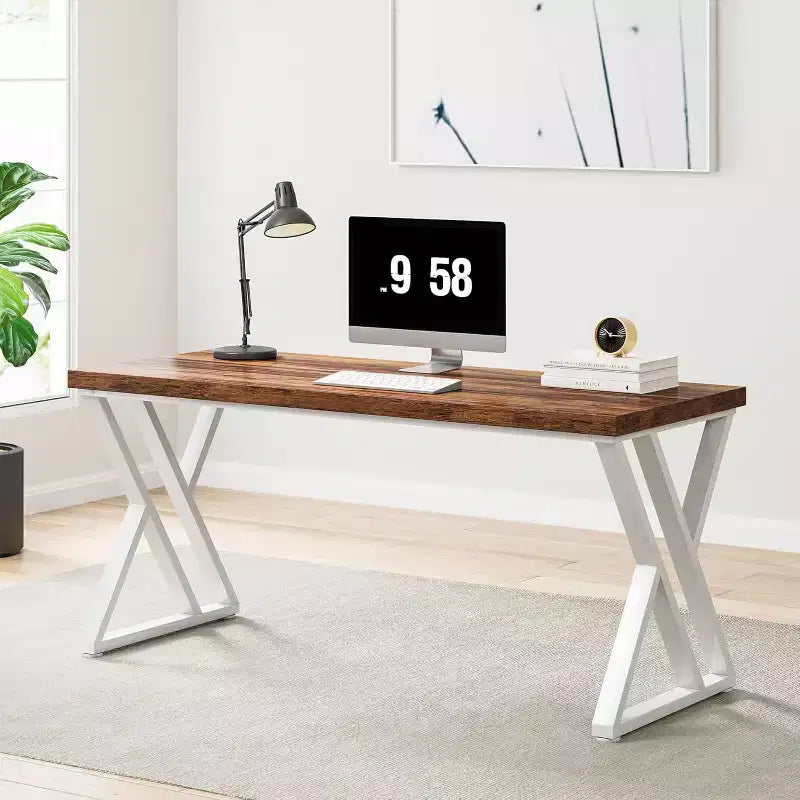 Bureau d'ordinateur de 140 cm