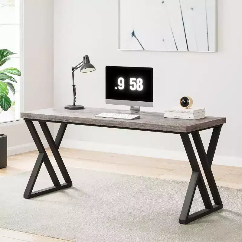 Bureau d'ordinateur de 140 cm