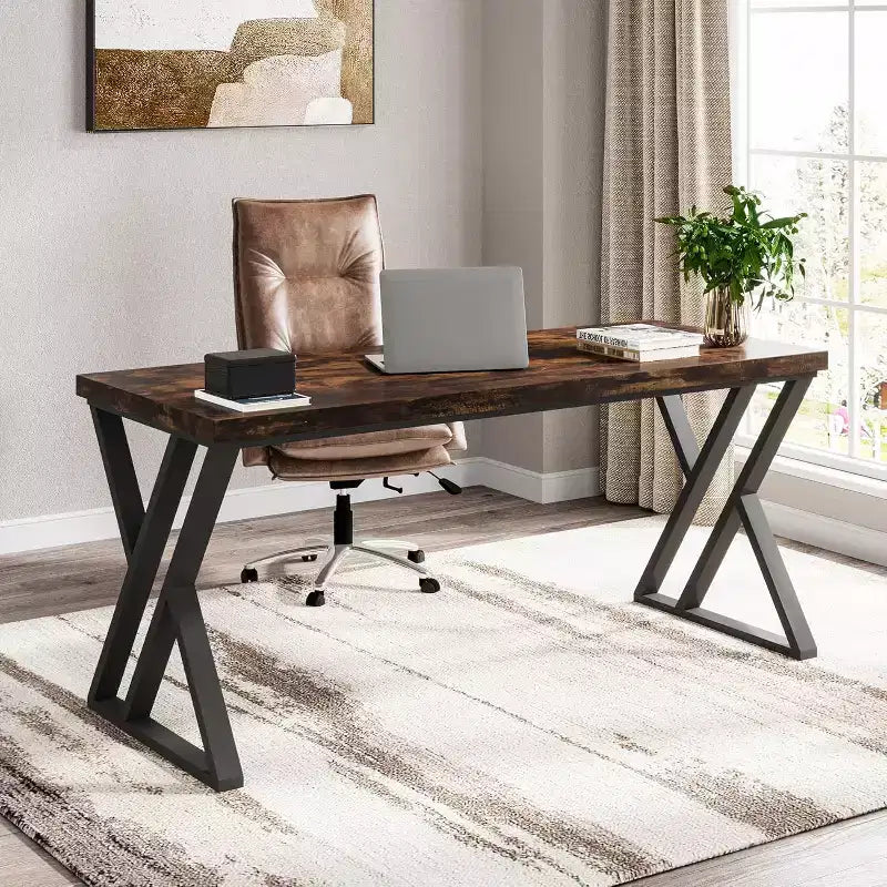 Bureau d'ordinateur de 140 cm