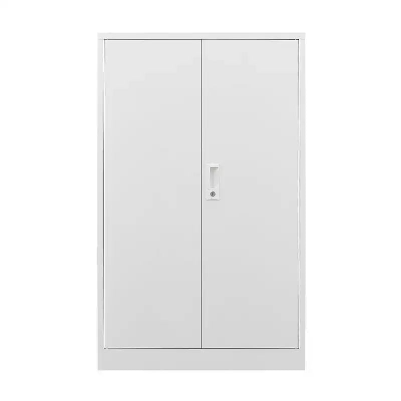 Meuble de rangement métallique de 42 po avec portes verrouillables et étagères réglables