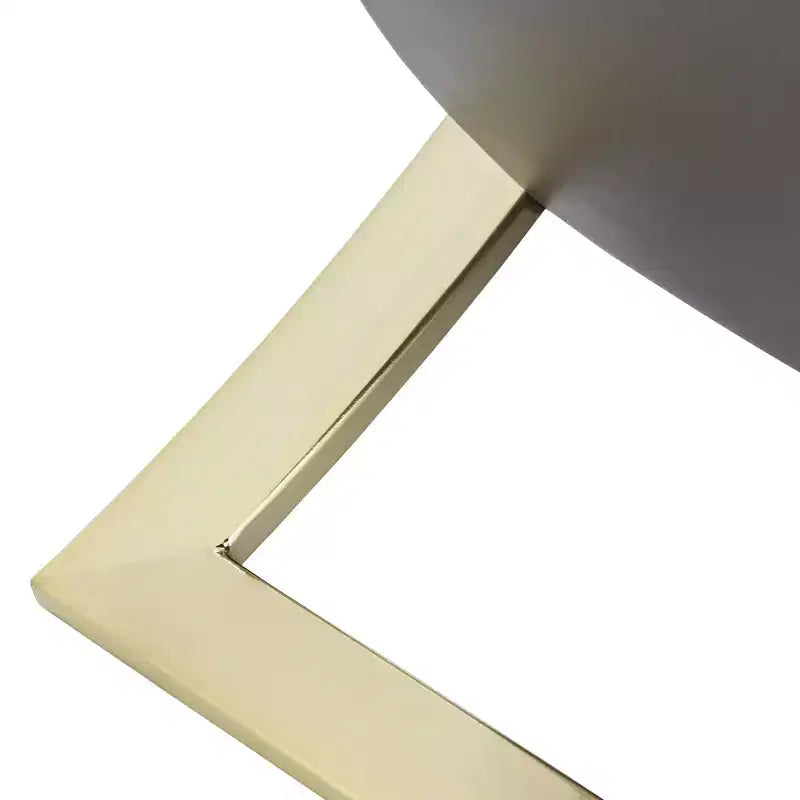 Modern Black Square Accent Side End Table, 24" Wide, Brushed Gold Legs, Clear Glass Top