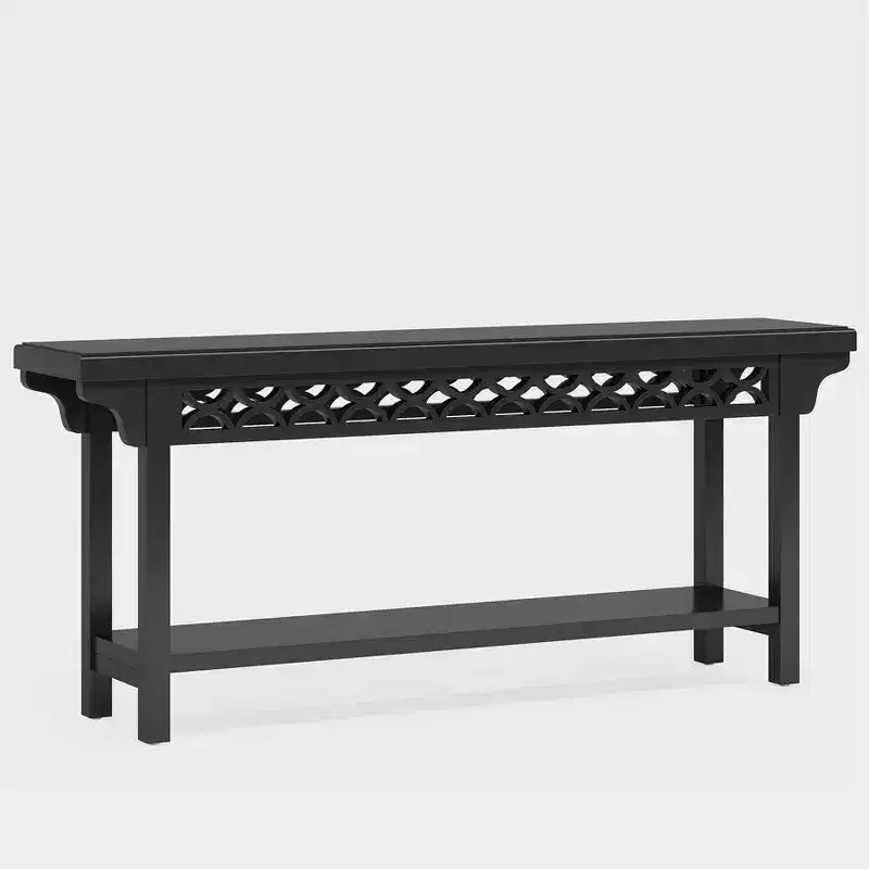 70.8-Inch Solid Wood Long Console Table